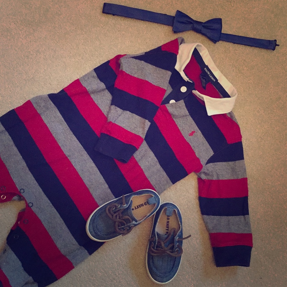 Ralph Lauren boys one piece outfit
